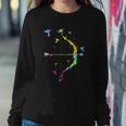 Archery Birds Archer Bow Hunting Arrow Gift Sweatshirt Gifts for Her