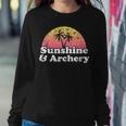Archery Gift - Sunshine And Archery Sweatshirt Gifts for Her