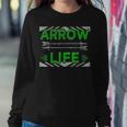 Arrow Life Archery Arrowhead Bow And Arrows Hunting Sweatshirt Gifts for Her
