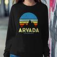 Arvada Colorado Mountains Vintage Retro Sweatshirt Gifts for Her