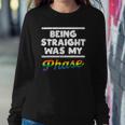 Being Straight Was My Phase Gay Rainbow Pride Flag Lgbtq Sweatshirt Gifts for Her