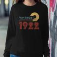 Birthday 365 Vintage 1922 100Th Birthday Gift 100 Years Old Sweatshirt Gifts for Her