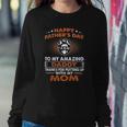 Black Russian Terrier Dog Dad Happy Fathers Day Sweatshirt Gifts for Her