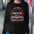 Brock Shirt Family Crest BrockShirt Brock Clothing Brock Tshirt Brock Tshirt Gifts For The Brock Sweatshirt Gifts for Her