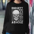 Burgett Name Gift Burgett Ive Only Met About 3 Or 4 People Sweatshirt Gifts for Her