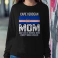 Cape Verdean Mom Cape Verde Flag Design For Mothers Day Sweatshirt Gifts for Her