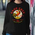 Chicken Chicken Cage Free Whiskey Fed Rye & Shine Rooster Funny Chicken V2 Sweatshirt Gifts for Her