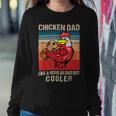 Chicken Chicken Chicken Dad Like A Regular Dad Farmer Poultry Father Day_ V8 Sweatshirt Gifts for Her