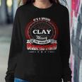 Clay Shirt Family Crest ClayShirt Clay Clothing Clay Tshirt Clay Tshirt Gifts For The Clay Sweatshirt Gifts for Her