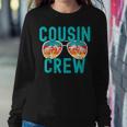 Cousin Crew Family Vacation Summer Vacation Beach Sunglasses V3 Sweatshirt Gifts for Her