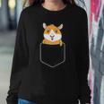 Cute Guinea Pig In Breast Pocket For Guinea Pig Owner Sweatshirt Gifts for Her