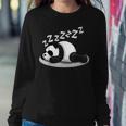 Cute Sleeping Panda Tired Panda Sweatshirt Gifts for Her