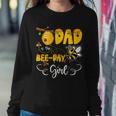 Dad Of The Bee Day Girl Hive Party Birthday Sweet Sweatshirt Gifts for Her