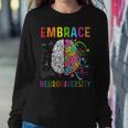 Embrace Neurodiversity V2 Sweatshirt Gifts for Her