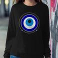Evil Eye Greek Nazar May Every Evil Eye Upon You Go Blind Zip Sweatshirt Gifts for Her