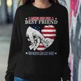Father Grandpa Hes My Best Friend Father And Son God Gave Me You 55 Family Dad Sweatshirt Gifts for Her