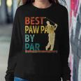 Fathers Day Best Paw Paw By Par Golf Gifts For Dad Grandpa Sweatshirt Gifts for Her