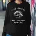 Fathers Day - Father Daughter Friends Fist Bump Sweatshirt Gifts for Her