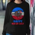 Ferret 4Th Of July For Ferret Lover July 4Th Ferret Mom Dad Sweatshirt Gifts for Her