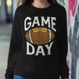 Football Player Vintage Game Day Sweatshirt Gifts for Her