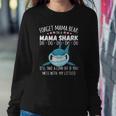Forget Mama Bear Funny Im A Mama Shark Novelty Gift Sweatshirt Gifts for Her