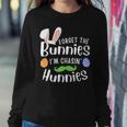 Forget The Bunnies Im Chasing Hunnies Funny Boys Easter Gift Sweatshirt Gifts for Her