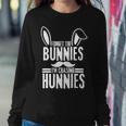 Forget The Bunnies Im Chasing Hunnies Funny Sweatshirt Gifts for Her