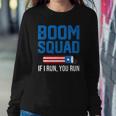 Fourth Of July 4Th July Fireworks Boom Patriotic American Sweatshirt Gifts for Her