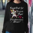 Friends Dont Let Friends Fight Parkinsons Alone Grey Ribbon Parkinsons Parkinsons Awareness Sweatshirt Gifts for Her