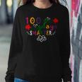 Funny 100 Days Smarter Shirt Happy 100Th Day Of School Gifts Sweatshirt Gifts for Her