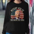 Funny Biden Dazed Merry 4Th Of You Know The Thing Sweatshirt Gifts for Her