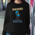 Funny Daddio Of The Patio Fathers Day Bbq Grill Dad Sweatshirt Gifts for Her