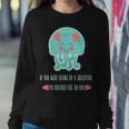 Funny Jellyfish Sting Valentines Day Gift For Love Sweatshirt Gifts for Her