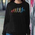 Funny Mountain Bike Evolution Biker Best V2 Sweatshirt Gifts for Her