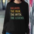 Gallaher Name Shirt Gallaher Family Name V4 Sweatshirt Gifts for Her