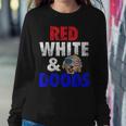 Goldendoodle Mom Dad 4Th Of July Doodle Gift Sweatshirt Gifts for Her