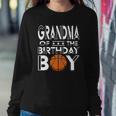 Grandma Of The Birthday Boy Party A Favorite Boy Basketball Sweatshirt Gifts for Her