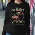 Grandpa For Men Fathers Day Im A Dad Grandpa Veteran Sweatshirt Gifts for Her
