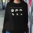 Grow Positive Thoughts Tee Floral Bohemian Style Sweatshirt Gifts for Her