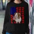 Guinea Pig American Flag 4Th Of July Lover Usa Patriotic Sweatshirt Gifts for Her