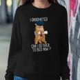 I Graduated Can I Go Back To Bed Now Cat Lover Graduate Cats Sweatshirt Gifts for Her