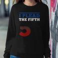 I Plead Fifth 5Th Amendment Constitution Rights Print Sweatshirt Gifts for Her