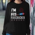 Im His Firecracker Cute 4Th Of July Matching Couple For Her Sweatshirt Gifts for Her
