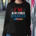 Im His Sparkler 4Th July His And Hers Matching Couples Sweatshirt Gifts for Her