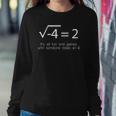 Imaginary Number Math Complex Number Square Root Minus Sweatshirt Gifts for Her