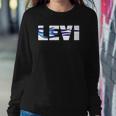 Levi Name Cool Auto Detailing Flames So Fast Sweatshirt Gifts for Her