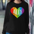Lgbtq Ally For Gay Pride Men Women Children Sweatshirt Gifts for Her