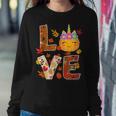 Love Unicorn Turkey Thanksgiving Happy 15 Shirt Sweatshirt Gifts for Her