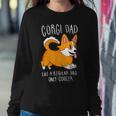 Mens Corgi Dad Like A Regular Dad Only Cooler - Funny Corgi Sweatshirt Gifts for Her