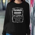 Mens Cornhole Champion Boss Of The Toss Pappy Sweatshirt Gifts for Her